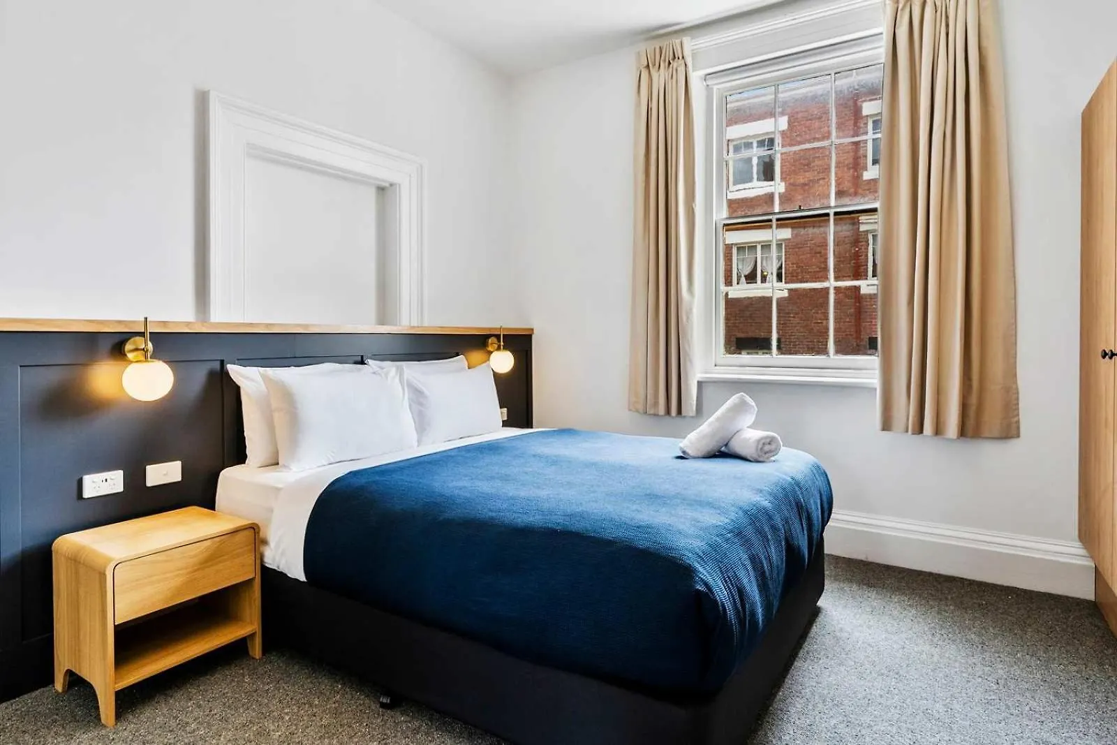 הובארט Portsea Place - Chic Queen Studio And Parking